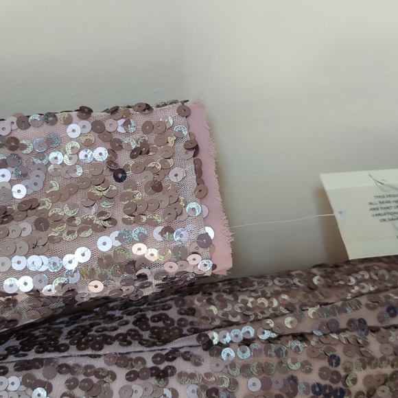 Eliza J. Sequin Mesh Fit & Flare Dress - Picture 9 of 16